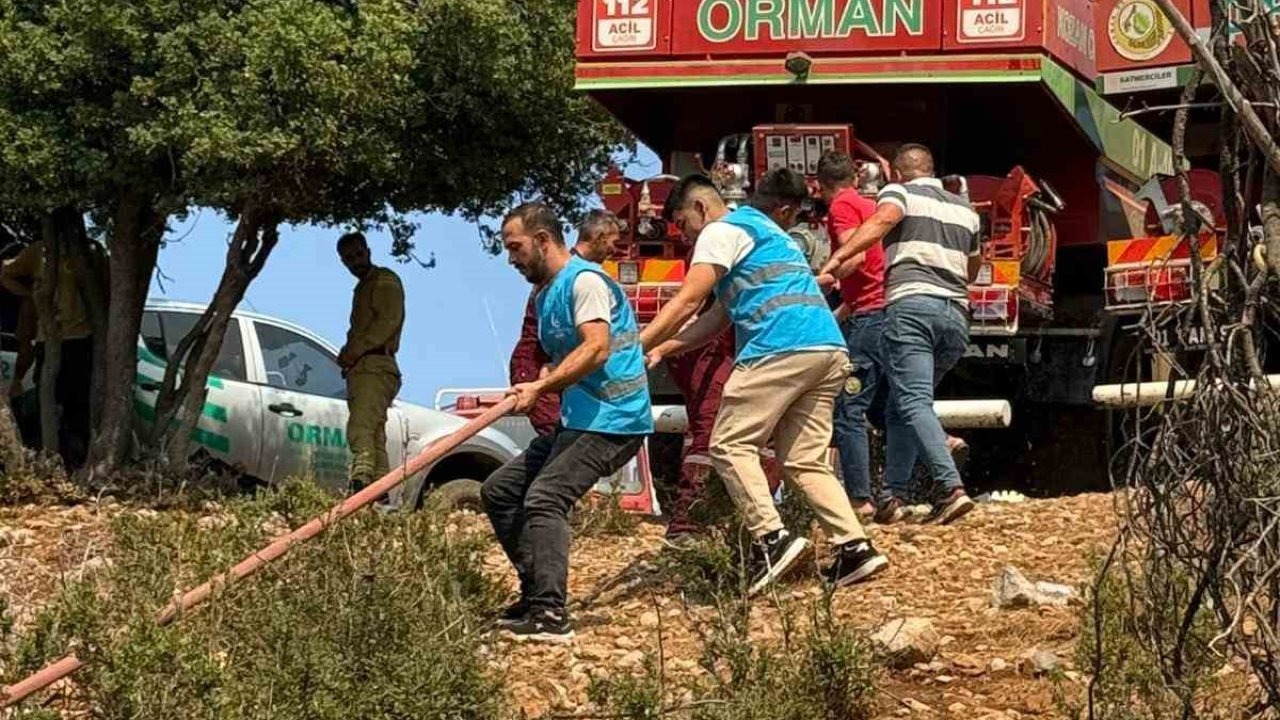 Kozan’daki orman yangınına müdahale sürüyor