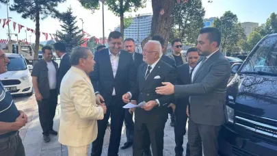 Elitaş, Ersoy ile birlikte valiliği ziyaret etti