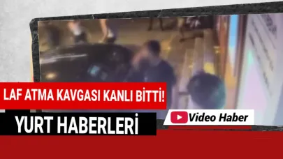 Sırtına saplanan bıçak korkuttu