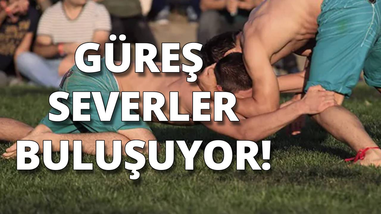 Güreş severler bu şenlikte buluşuyor