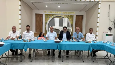 Saraydüzü Kaymakamı Ahmet Faruk Öksüz’e veda yemeği