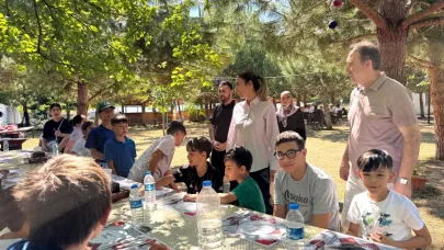Kur’an kursu öğrencileri piknikte buluştu