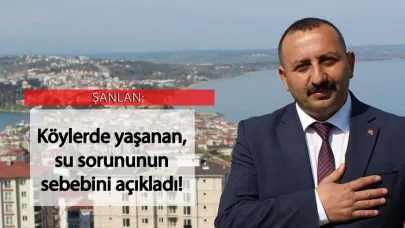 Şanlan; “Millete yazık oluyor”