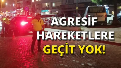 Sinop’ta agresif sürücülere yönelik denetimler sürüyor