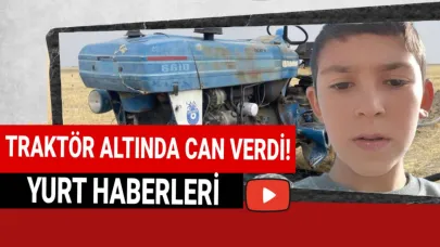 Tarlada feci kaza