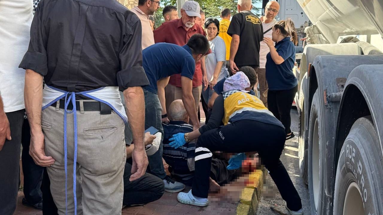 Tırın çarptığı yaşlı adam 24 gündür süren yaşam mücadelesini kaybetti