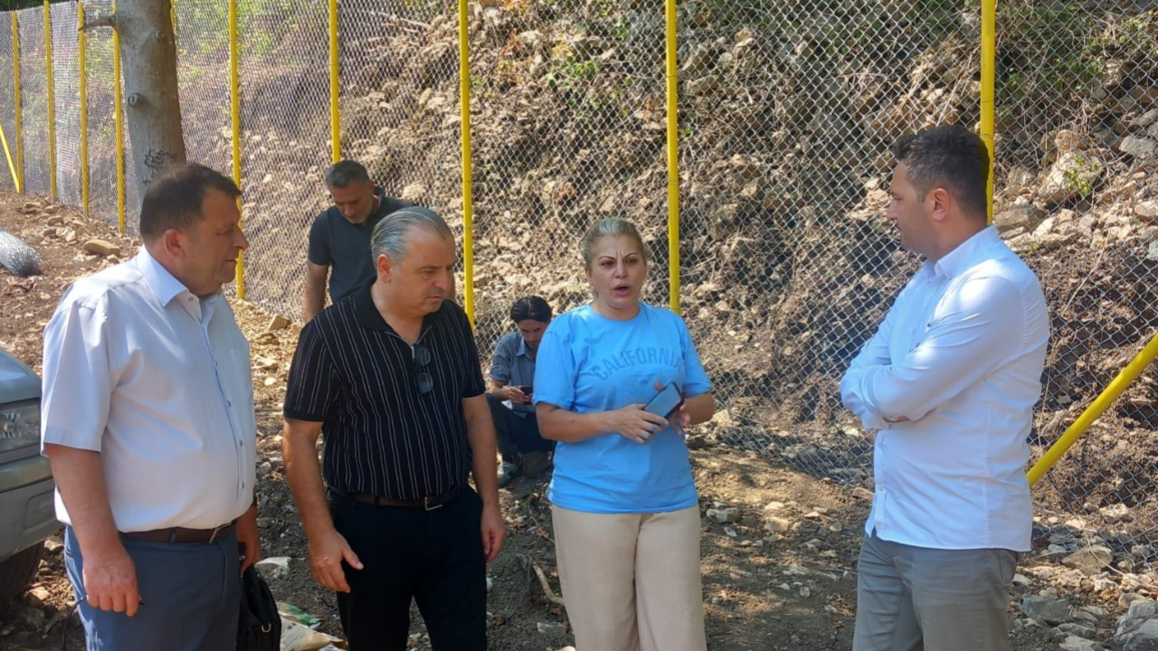Kaymakam vekili Çelik, can dostları ziyaret etti