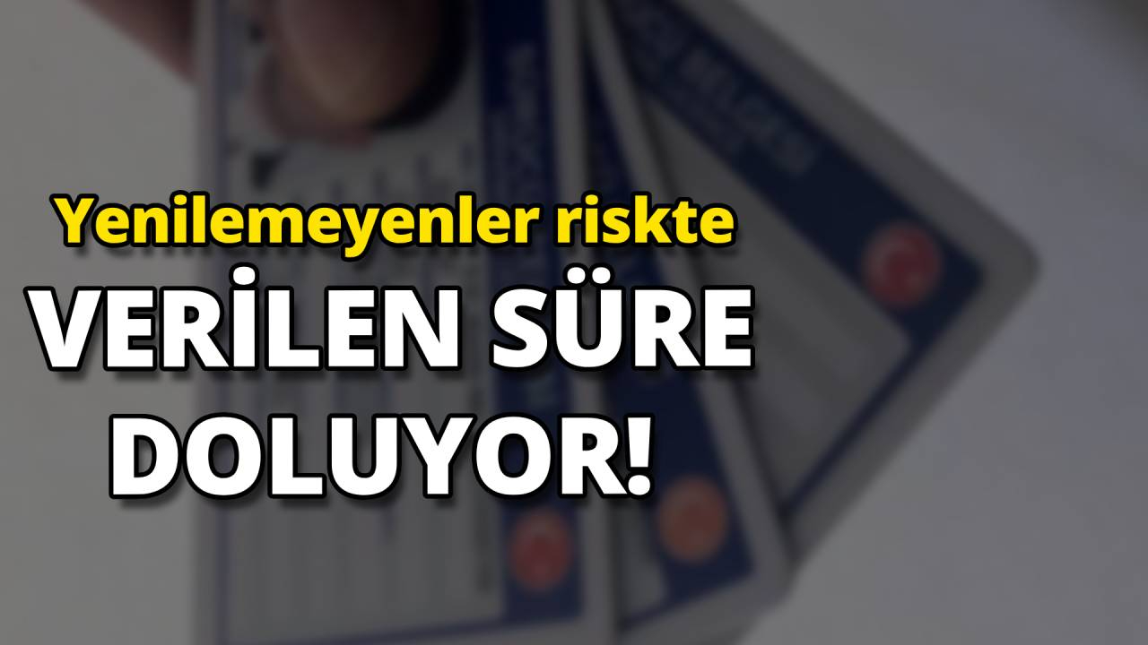 Ehliyet yenilemede son durum açıklandı