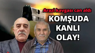 Arazi anlaşmazlığı cinayetle bitti
