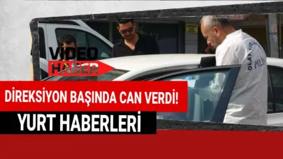 Ölüm onu mesaide yakaladı