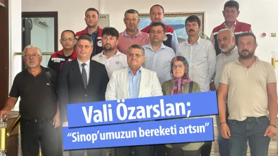 Sinop’ta kırsal kalkınma hibe sözleşmesi imza programı