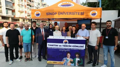 Sinop Üniversitesi tercih günlerinde adaylarla buluştu