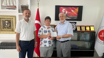 Sinop'ta Kur'an kursu öğrencisinden Filistin'e yürek ısıtan destek