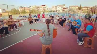 Sinop'ta aile bağları sanatla pekişti