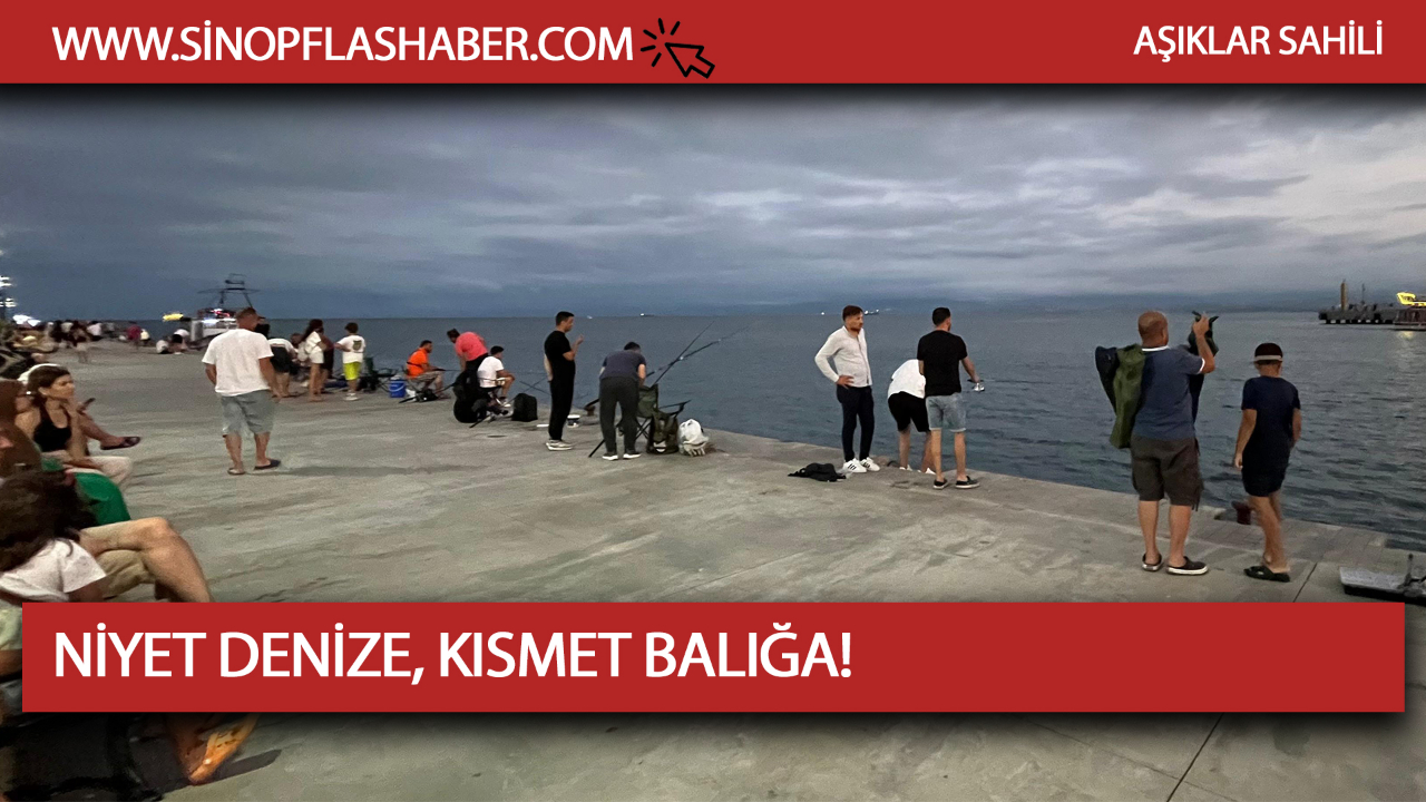 Aslında yüzmek için gelmişlerdi