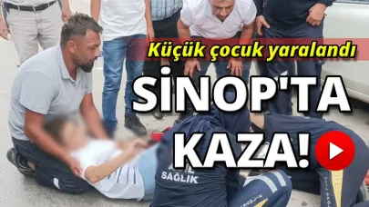Küçük çocuk iki araç arasında sıkıştı