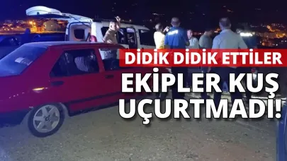 Ekipler vatandaşın güvenliği için sahadaydı