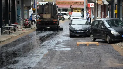 Yol iyileştirme çalışmaları devam ediyor