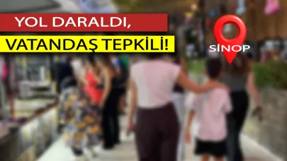Vatandaş; “Yürüyüş yolumuz daraldı”
