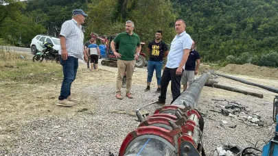 Sinop'ta içme suyu sorununa neşter vuruldu