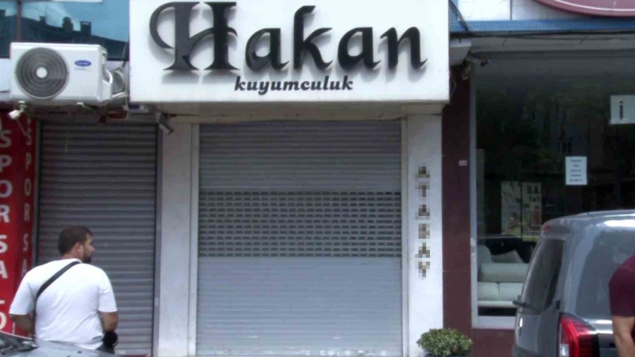 Gaziosmanpaşa’da 25 yıllık kuyumcudan vurgun iddiası