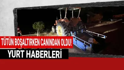 Traktör faciası can aldı