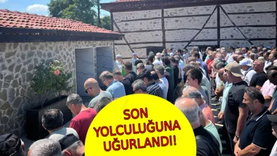 Sağlık-Sen Sinop Şube Başkanı Açıkgöz’ün annesi son yolculuğuna uğurlandı