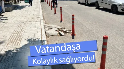 Rampanın onarılması isteniyor