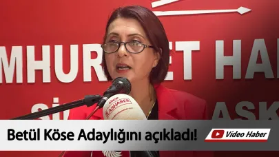 Köse; “Adaylığımı Kamuoyuyla Paylaşmak İçin Huzurunuzdayım”