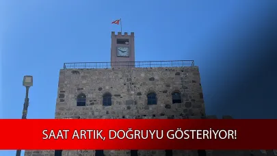 Haberimiz sonrası saat düzeltildi