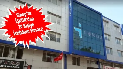 Sinop'ta 20 kişiye iş imkanı