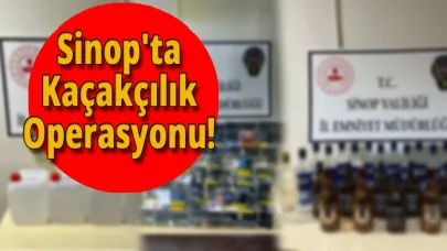 Sinop'ta kaçakçılara geçit yok!