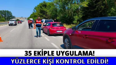 Sinop'ta düzensiz göçmen uygulaması