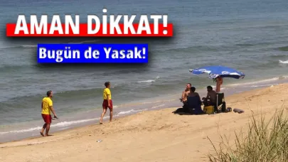 Sinop'ta denize girişe geçici yasak!