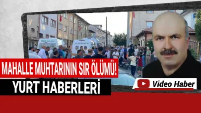 Makamında ölü bulundu