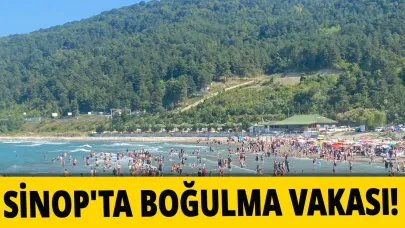 Sinop'ta 8 yaşındaki çocuk denizde boğulma tehlikesi geçirdi