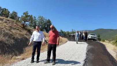 Kaymakam Yılmaz'dan altyapı ve yol çalışmalarına yakın takip!