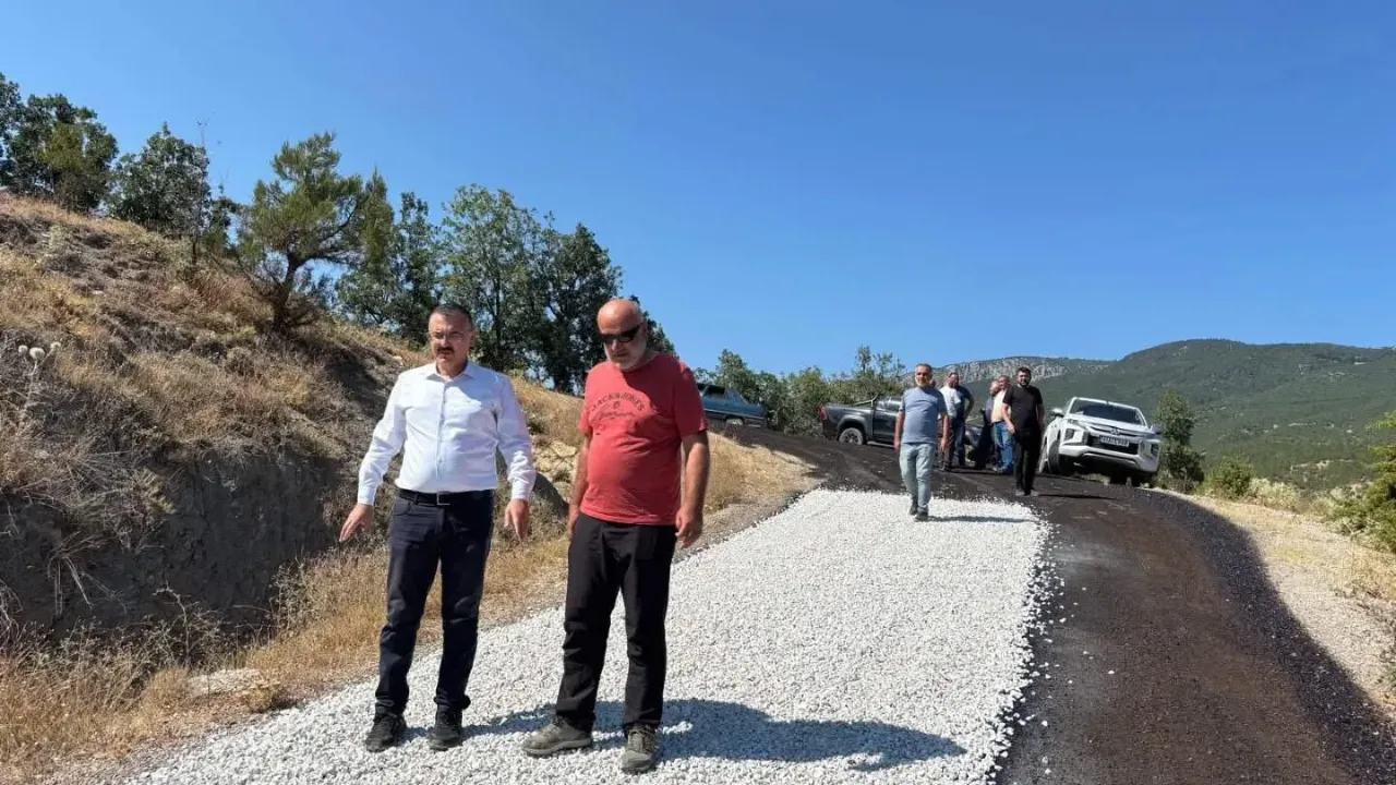 Kaymakam Yılmaz'dan altyapı ve yol çalışmalarına yakın takip!