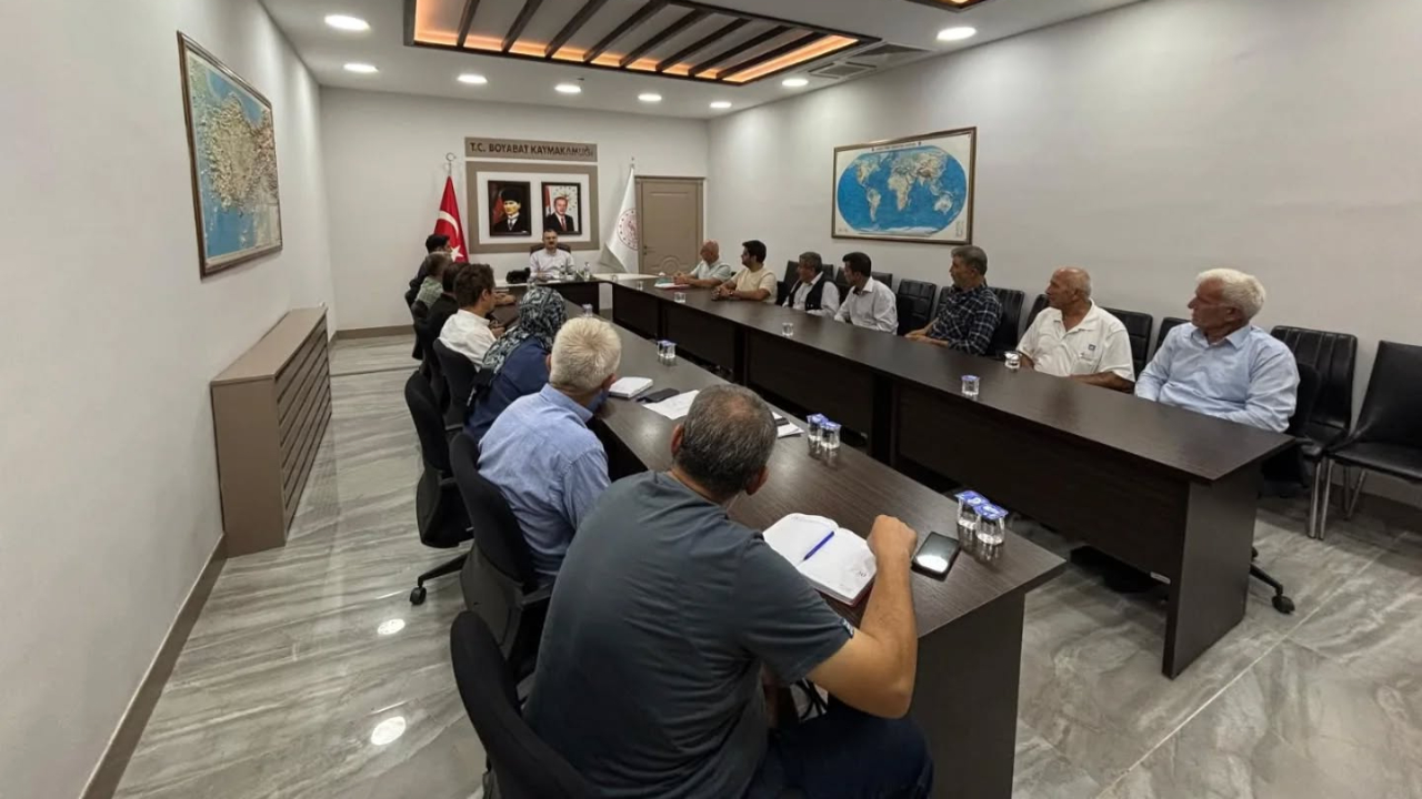Boyabat'ta tarımsal sulama stratejileri masaya yatırıldı