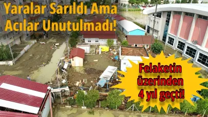 Ayancık'ta yaşanan sel felaketinin üzerinden dört yıl geçti