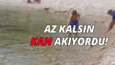 Kırık camlar büyük panik yaşattı
