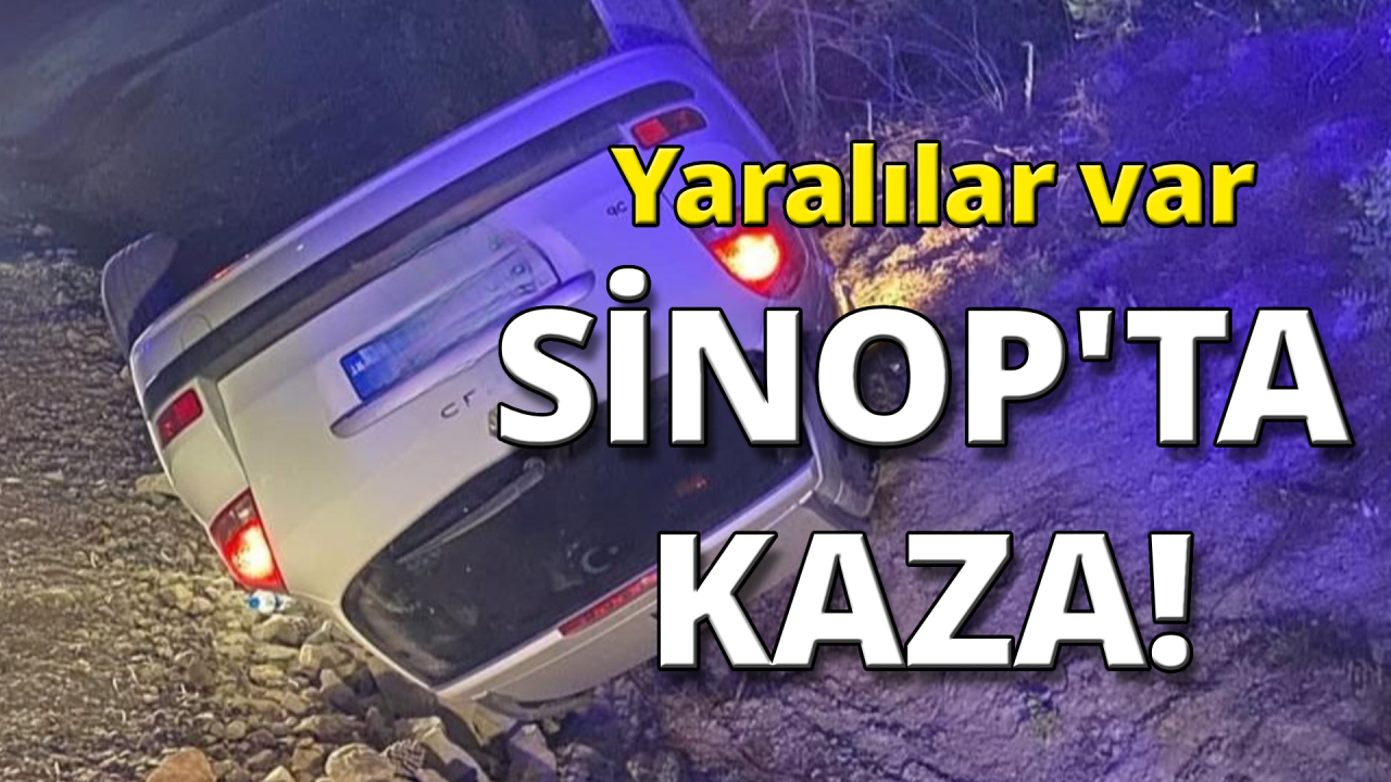 Kontrolden çıkan otomobil takla attı:4 yaralı