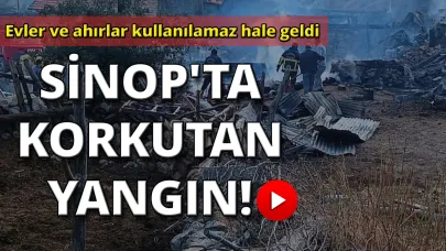 Dumanları gören köylüler güne panikle başladı