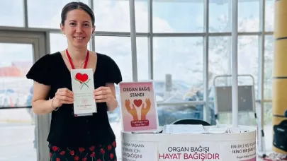 Sinop Atatürk Devlet Hastanesi’nde organ bağışı standı kuruldu