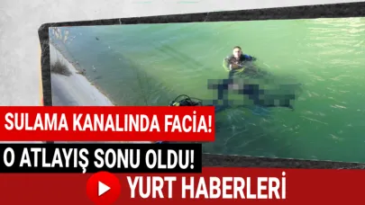 Sulama kanalı yine can aldı