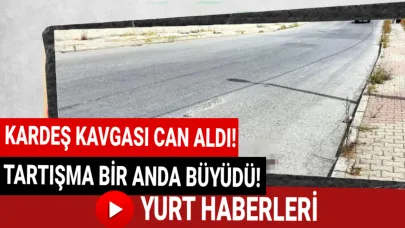 Mezarlık önünde kardeş kavgası cinayetle bitti