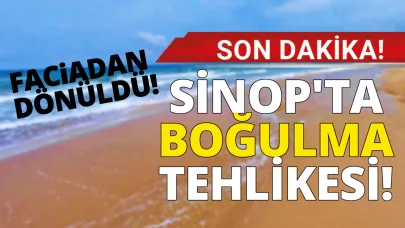 Sinop’ta denizde can pazarı: Cankurtaranlar 3 kişiyi kurtardı
