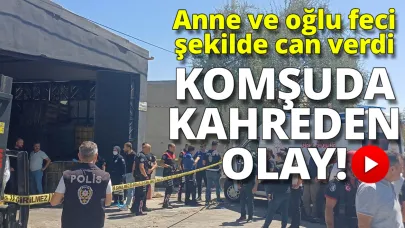 Yağ tankına düşen anne ve oğlu öldü