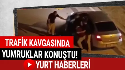 Yolunu kestikleri sürücüyü araçta darp ettiler