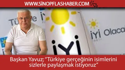 İYİ Parti Sinop İl Başkanı Yavuz’dan kadın cinayetlerine tepki